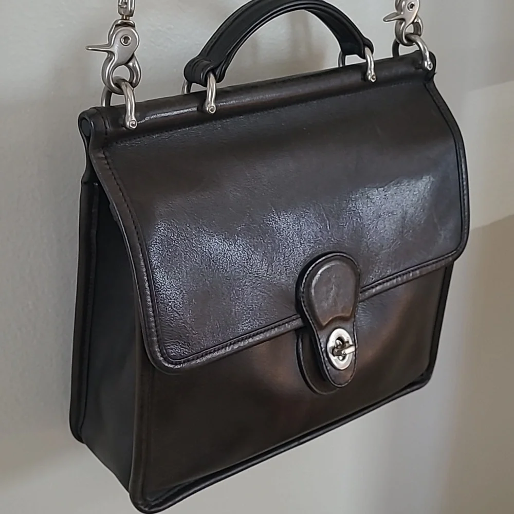 Vintage Coach Chocolate Brown 